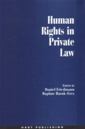 book Human Rights in Private Law