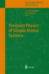 book Precision Physics of Simple Atomic Systems