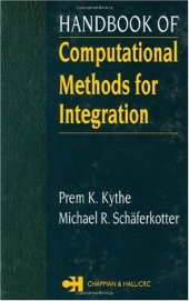 book Handbook of Computational Methods for Integration