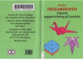 book Andra origamiboken: japansk pappersvikning pa svenska