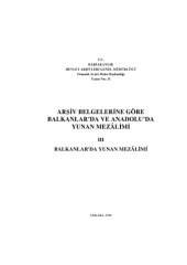 book Arsiv Belgelerine Gore Balkanlar’da ve Anadolu’da Yunan Mezalimi Cilt III