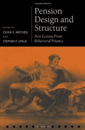 book Pension Design and Structure: New Lessons from Behavioral Finance