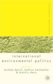 book Palgrave Advances in International Environmental Politics