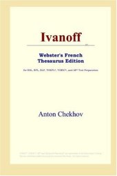 book Ivanoff (Webster's French Thesaurus Edition)