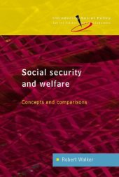 book Social Security and Welfare: Concepts and Comparisons
