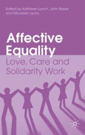 book Affective Equality: Love, Care and Injustice