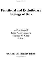 book Functional and Evolutionary Ecology of Bats