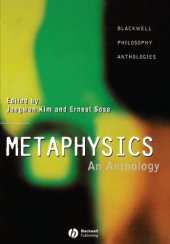 book Metaphysics: An Anthology (Blackwell Philosophy Anthologies)