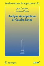 book Analyse asymptotique et couche limite