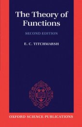 book The Theory of Functions