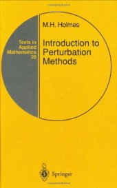 book Introduction to Perturbation Methods