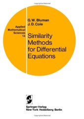 book Similarity Methods for Differential Equations