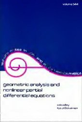 book Geometric analysis and nonlinear PDEs