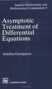 book Asymptotic Treatment of Differential Equations