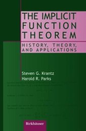 book The implicit function theorem: history, theory, and applications