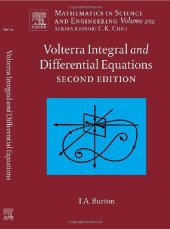 book Volterra Integral and Differential Equations