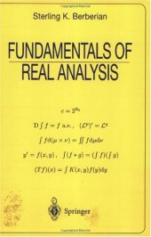 book Fundamentals of real analysis