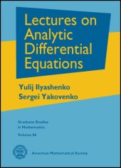 book Lectures on analytic differential equations