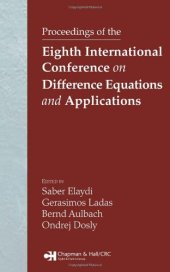 book Proc. 8th Conference on Difference Equations and Applications