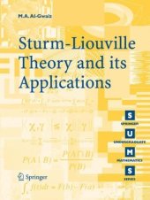 book Sturm-Liouville theory and its applications