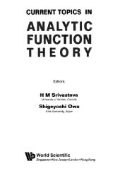 book Current Topics in Analytic Function Theory