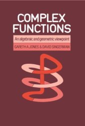 book Complex functions: An algebraic and geometric viewpoint