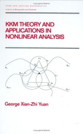 book KKM Theory and Applications in Nonlinear Analysis