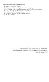 book Algebre et theories galoisiennes