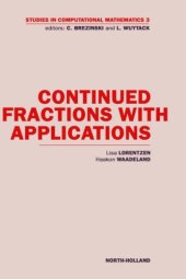 book Continued Fractions with Applications