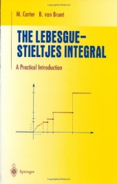 book The Lebesgue-Stieltjes integral: a practical introduction