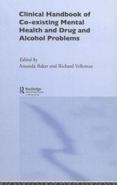 book Clinical Handbook of Co-exist Mental Health and Drug Alcohol Problems