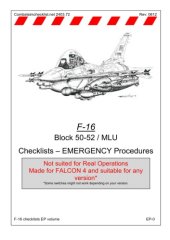 book F-16 Block 50-52   MLU Checklists - Emergency Procedures