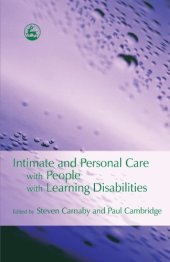 book Intimate And Personal Care With People With Learning Disabilities