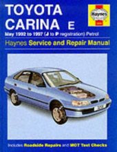 book Toyota Carina E (92-97 ,J to P Registration) Service and Repair Manual (Haynes Service and Repair Manuals)