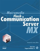 book Macromedia Flash Communication Server MX