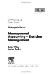 book CIMA Study Systems 2006: Management Accounting-Decision Management (CIMA Study Systems Managerial Level 2006)