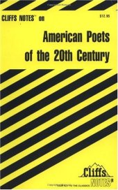 book American Poets of the 20th Century (Cliffs Notes)