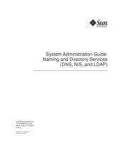 book System Administration Guide: Naming and Directory Services (DNS, NIS, and LDAP)