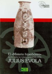 book El Misterio Hiperboreo – Escritos sobre los indoeuropeos (1934-1970)