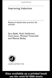 book Improving Induction: A Guide to Research-Based Best Practice for School Managers