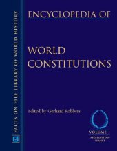 book Encyclopedia of World Constitutions