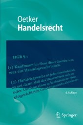 book Handelsrecht