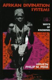 book African Divination Systems: Ways of Knowing (African Systems of Thought)