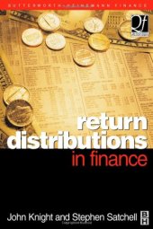 book Return Distributions in Finance (Quantitative Finance) (Quantitative Finance)