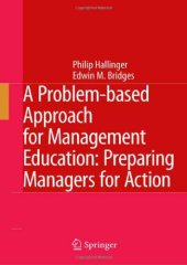 book A Problem-based Approach for Management Education: Preparing Managers for Action