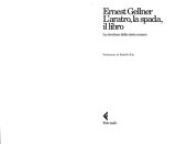 book L' aratro, la spada, il libro : la struttura della storia umana