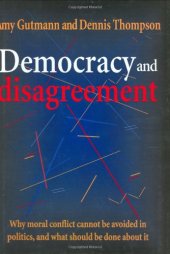 book Democracy and Disagreement