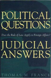 book Political Questions Judicial Answers