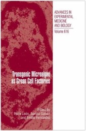 book Transgenic Microalgae as Green Cell Factories