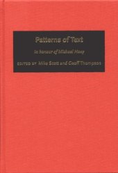 book Patterns of Text: In Honour of Michael Hoey